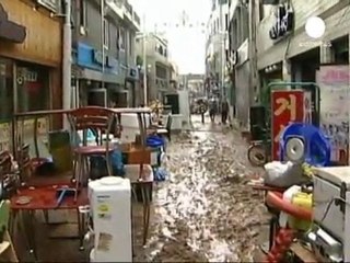S.Korean alert as mudslides reveal landmines