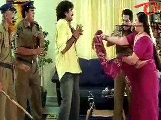 Rajiv Kanakala Pulls Mallikarjun Rao Wife's Saree - Comedy Scene