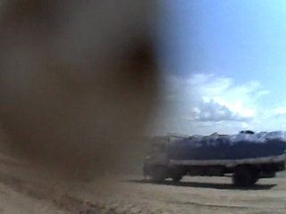 Passage piste dans la boue