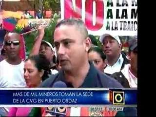 Toman sede de CVG en Puerto Ordaz