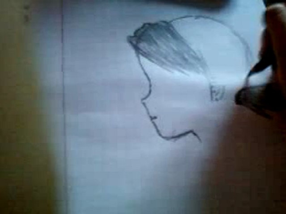 Comment dessiner un visage profile manga 2