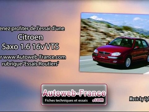Essai Citroen Saxo 1.6 16v VTS - Autoweb-France