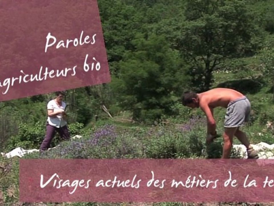 Portraits d'agriculteurs bio: visages actuels des métiers de la terre