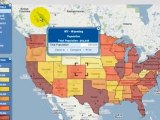 Visual Loop Daily Video - 2010 Census Data Visualization Interactive Population Map