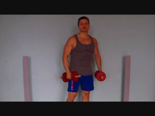 Как накачать плечи.