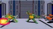 TMNT 4 Turtles in Time SNES - 2 players Playthrough 2-6