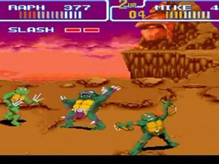 TMNT 4 Turtles in Time SNES - 2 players Playthrough 3-6