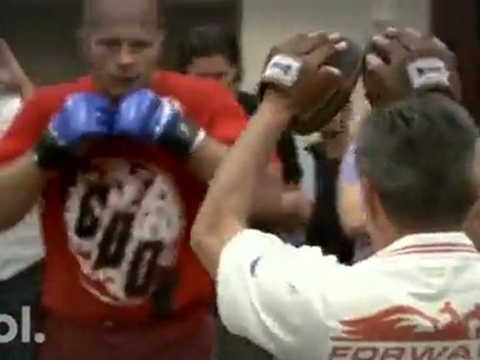 Fedor  Open Workout Strikeforce Hendo vs Fedor