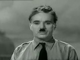 Message de Charlie Chaplin pour la liberté des peuples