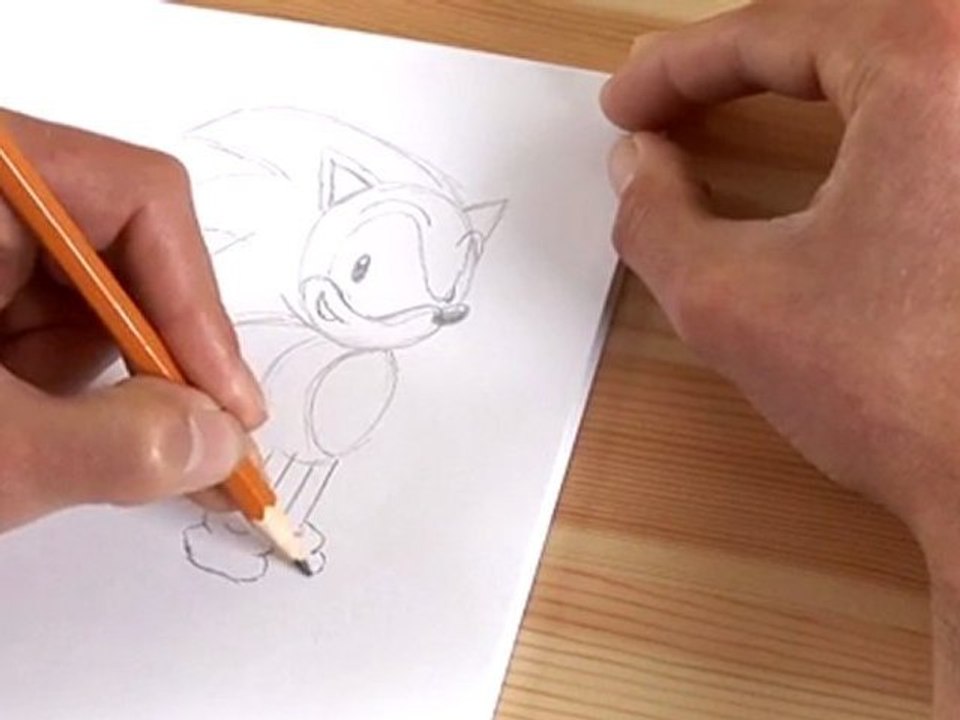 How To Draw Sonic