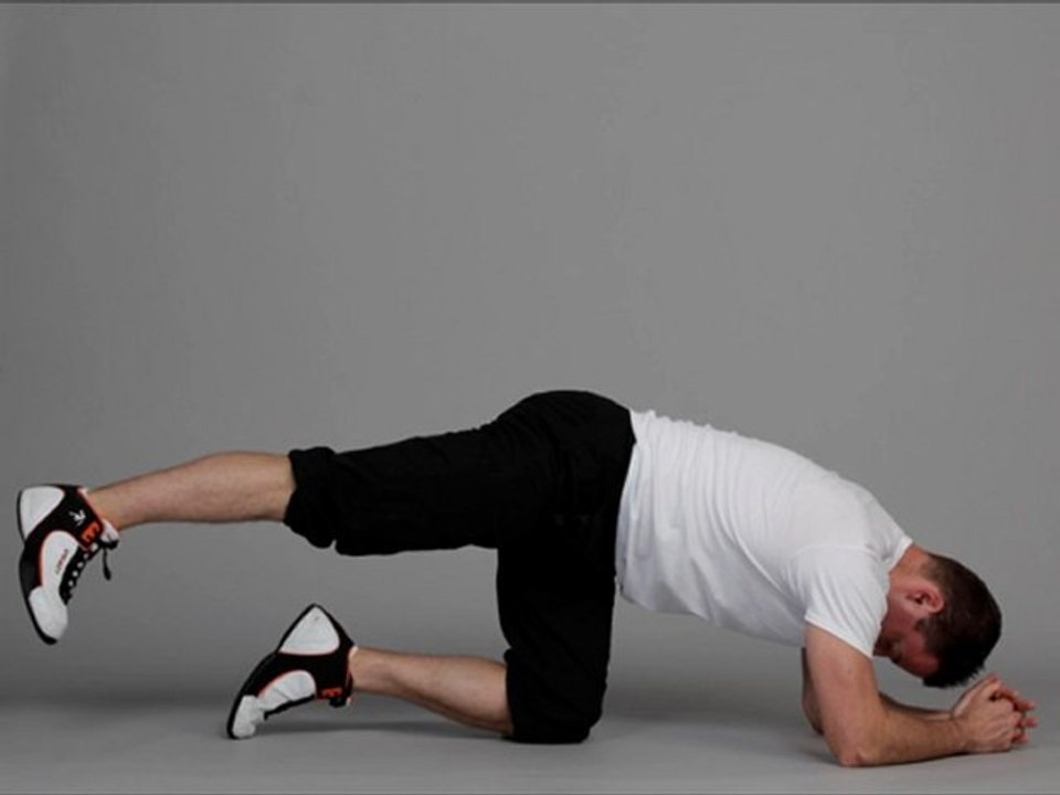 grand fessier genoux poitrine