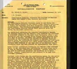 PSU Radicals Thwarted By Police Intel