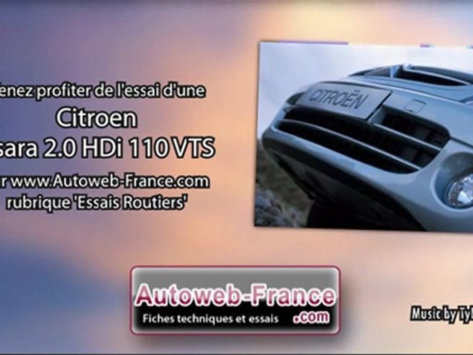 Essai Citroen Xsara 2.0 HDi 110 VTS - Autoweb-France