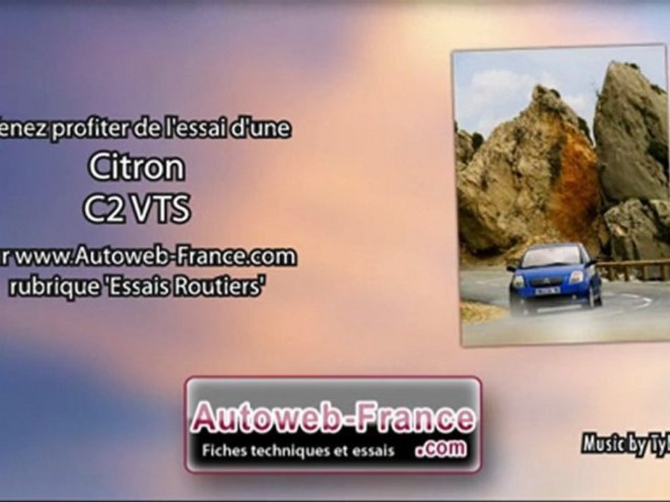 Essai Citroën C2 VTS - Autoweb-France