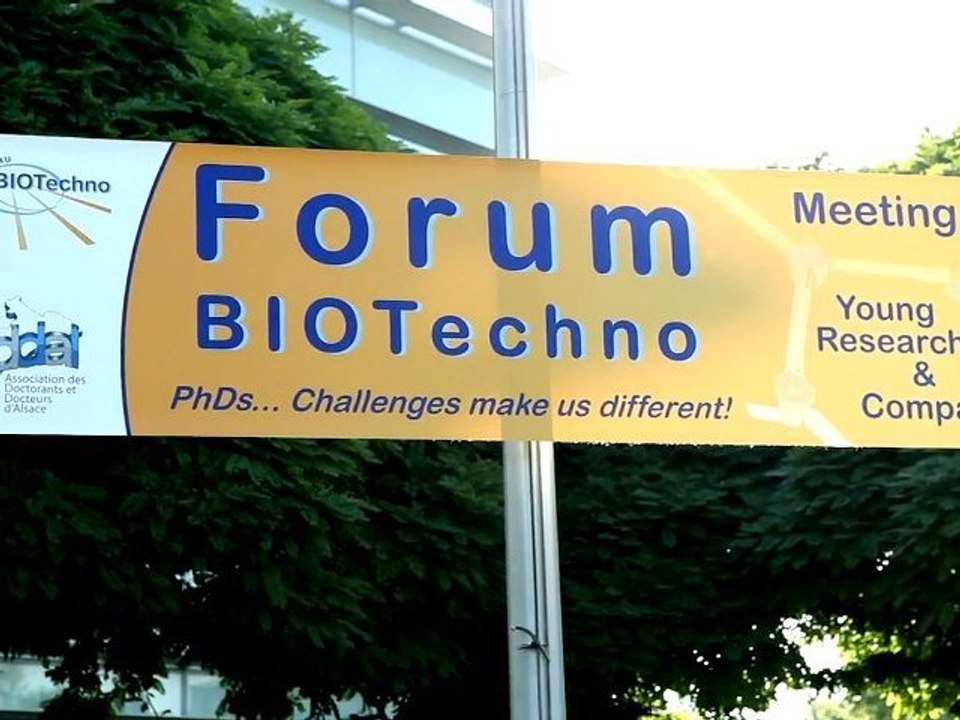 Forum BIOTechno 2011 Strasbourg