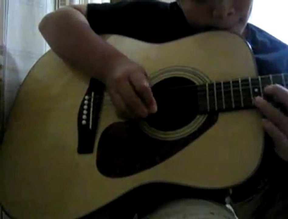 Mama stört bei Gitarren Übung