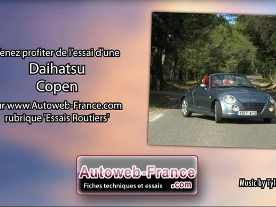 Essai Daihatsu Copen - Autoweb-France
