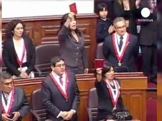Humala sworn in as president of Peru