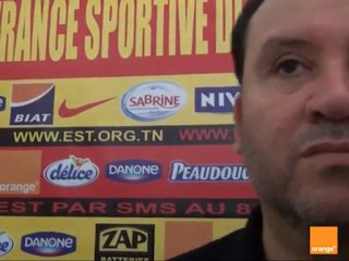 Maaloul avant match Ahly