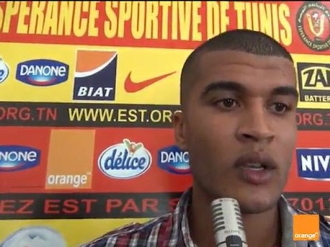 Med ben mansour avant match Ahly