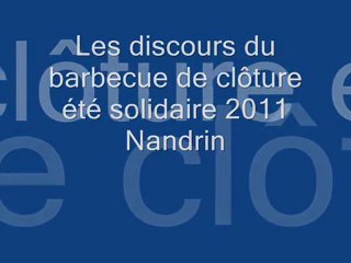 discours été solidaire