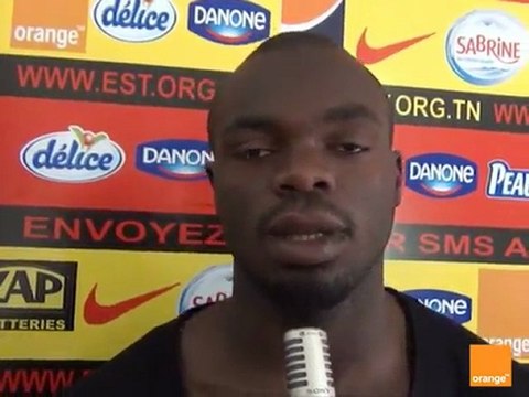 Yannick avant le match d'Al Ahly