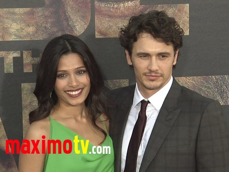 Freida Pinto & James Franco Rise of the Planet of the Apes