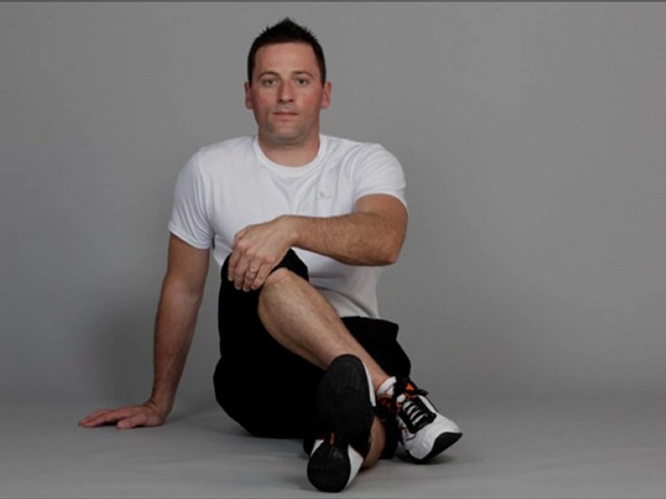 étirement fessier assis