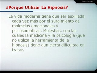 ¿Porque Utilizar La Hipnosis Como Herramienta?