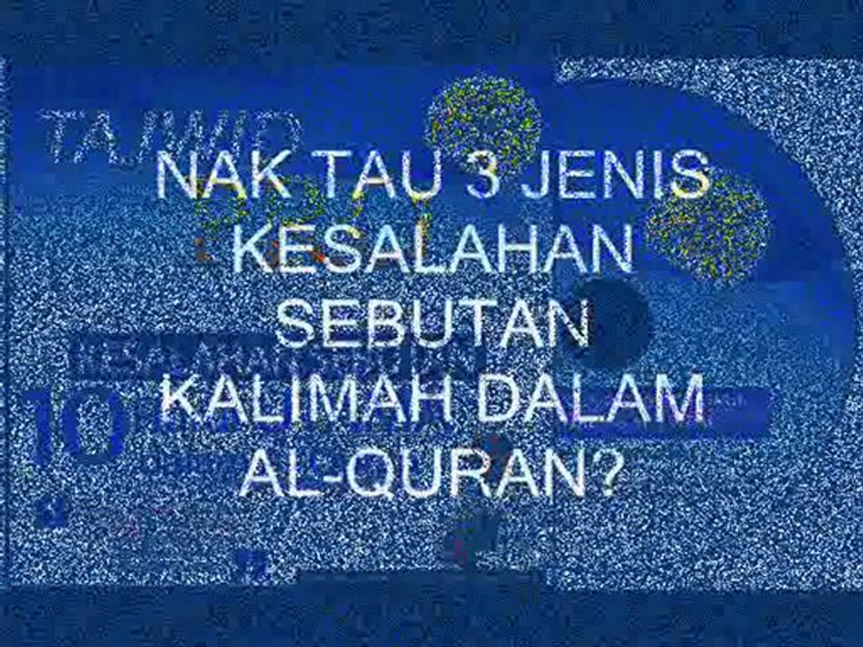 Belajar Tajwid Al Quran Online | Belajar Tajwid Percuma Online