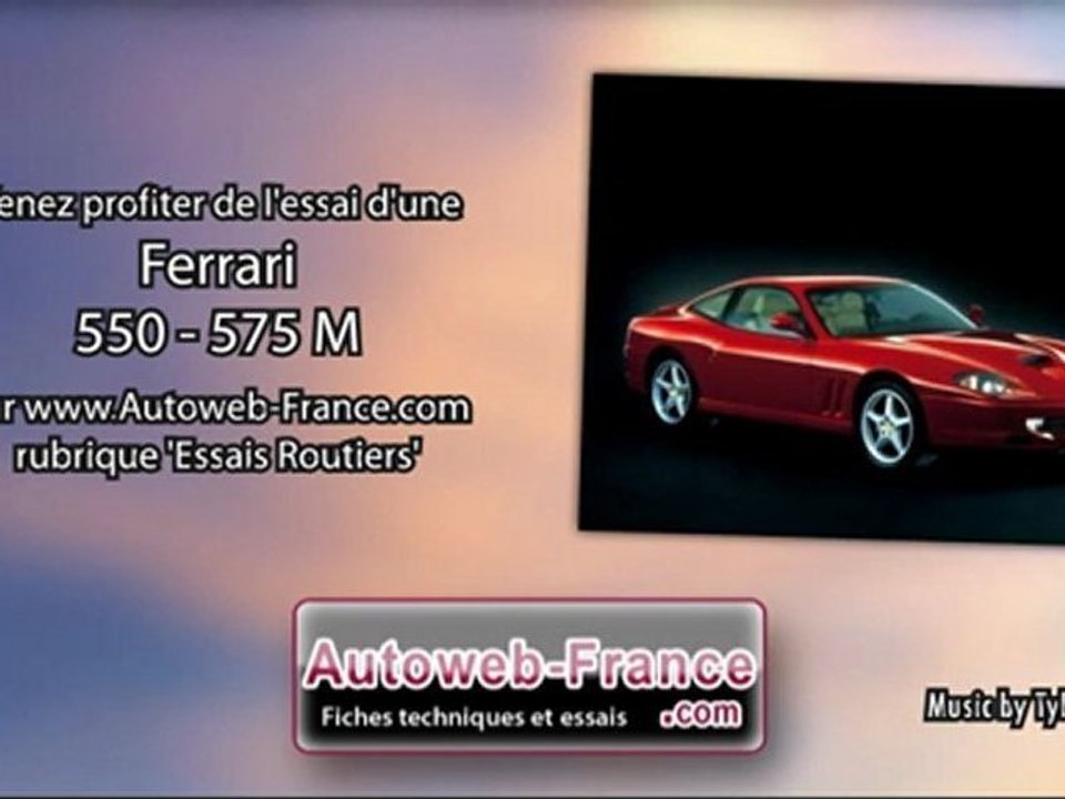 Essai Ferrari 550 - 575 M - Autoweb-France