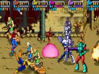X-Men Arcade - 6 players Playthrough 3-4