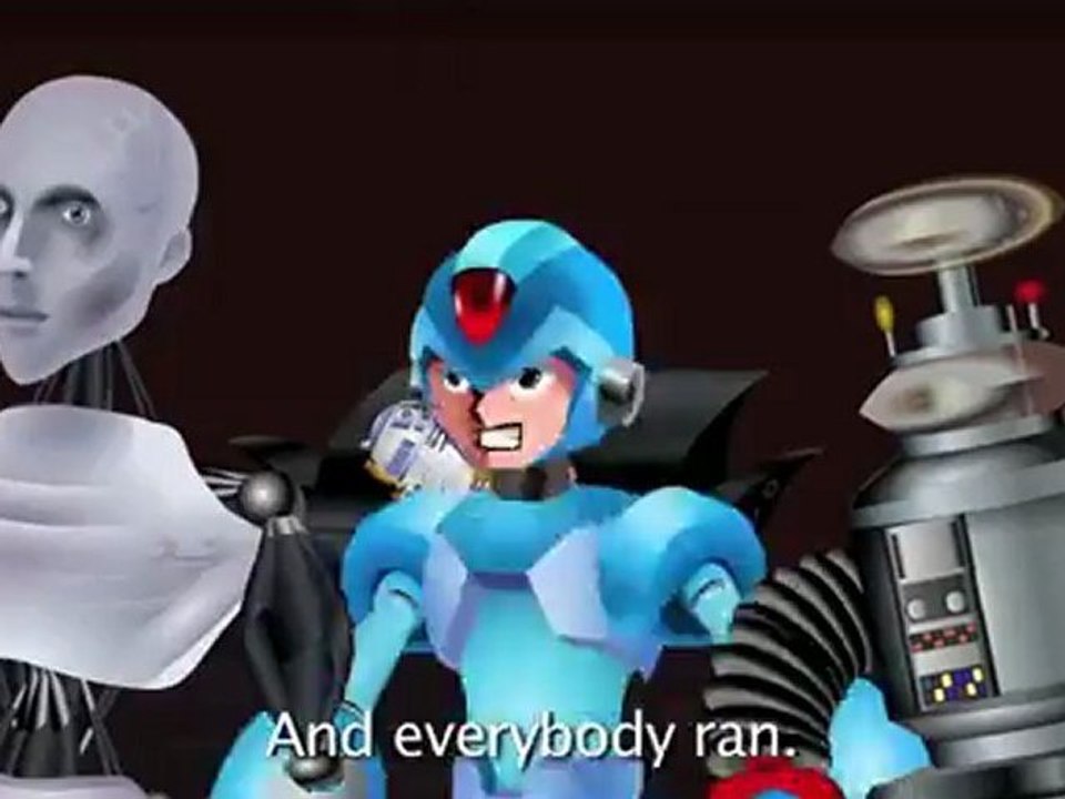‪ROBOT BAR FIGHT