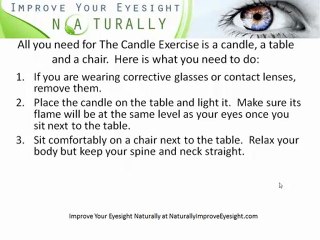 Vision Exercise That Helps Enhance Hyperopia Naturally
