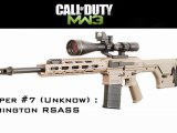 MW3 sniper confirmed - multiplayer - modern warfare 3 call of duty
