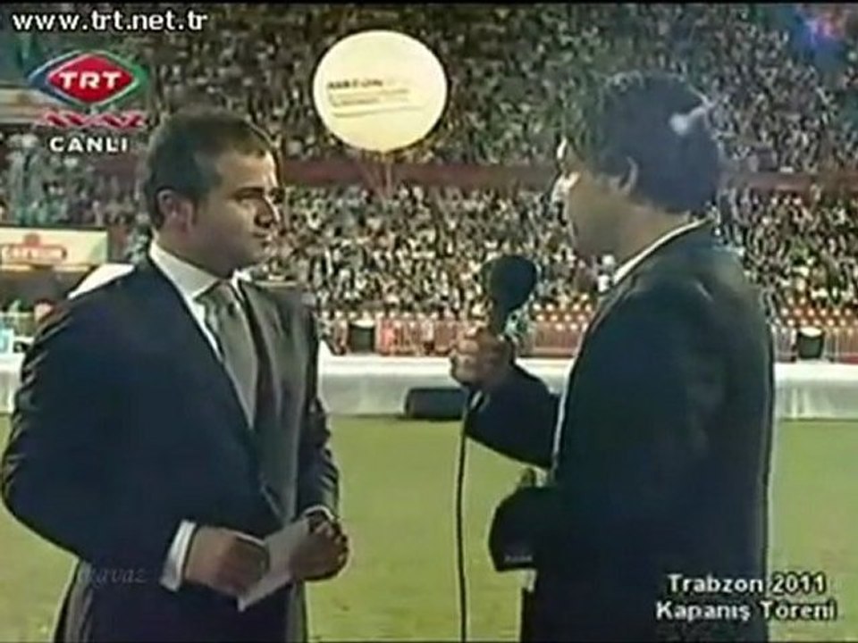 1 Bakan Suat Kılıç Gençlik Olimpiyat Kapanış 2011 Trabzon