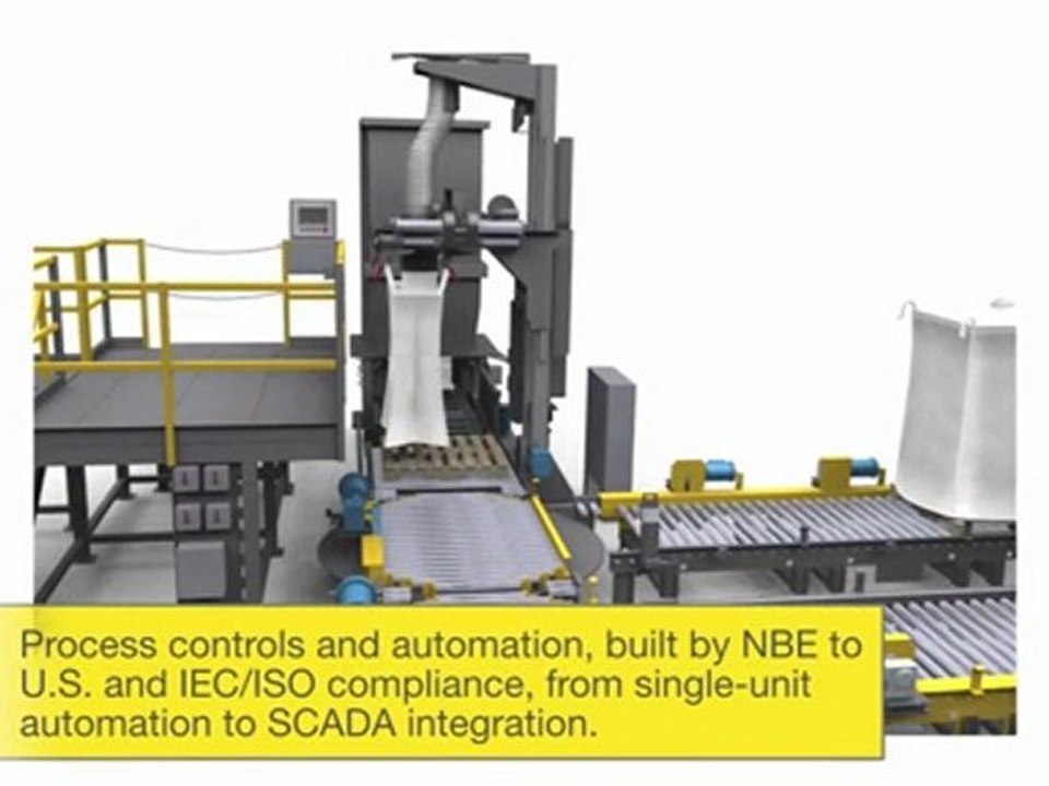 Sanitary Bulk Bag Filler for Food Processing Applications
