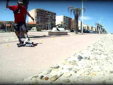 Roller Slalom à Canet (canet-en-roussillon)