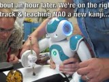 NAO Robot Learns Japanese Calligraphy