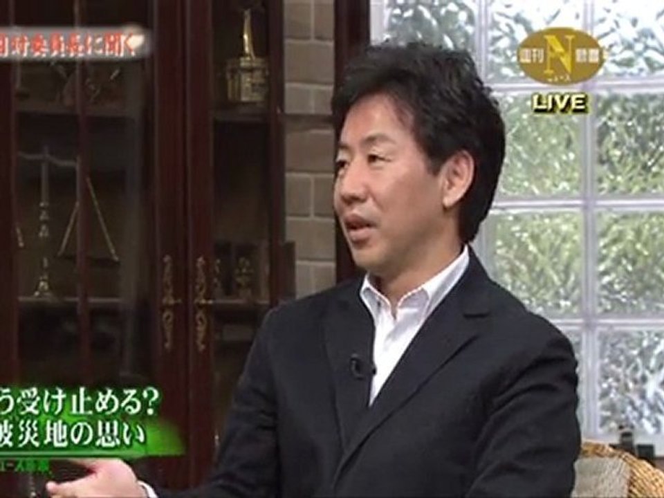 安住国対委員長に聞く／2011-07-30