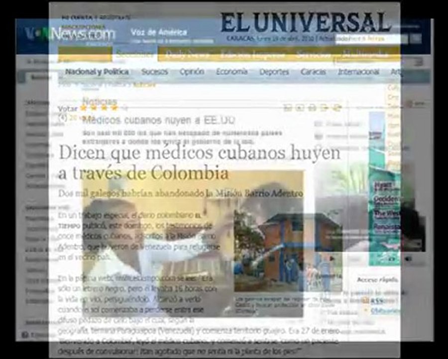 No es noticia que EEUU intente destruir la solidaridad médica cubana, pero sí que Cuba trate de evitarlo