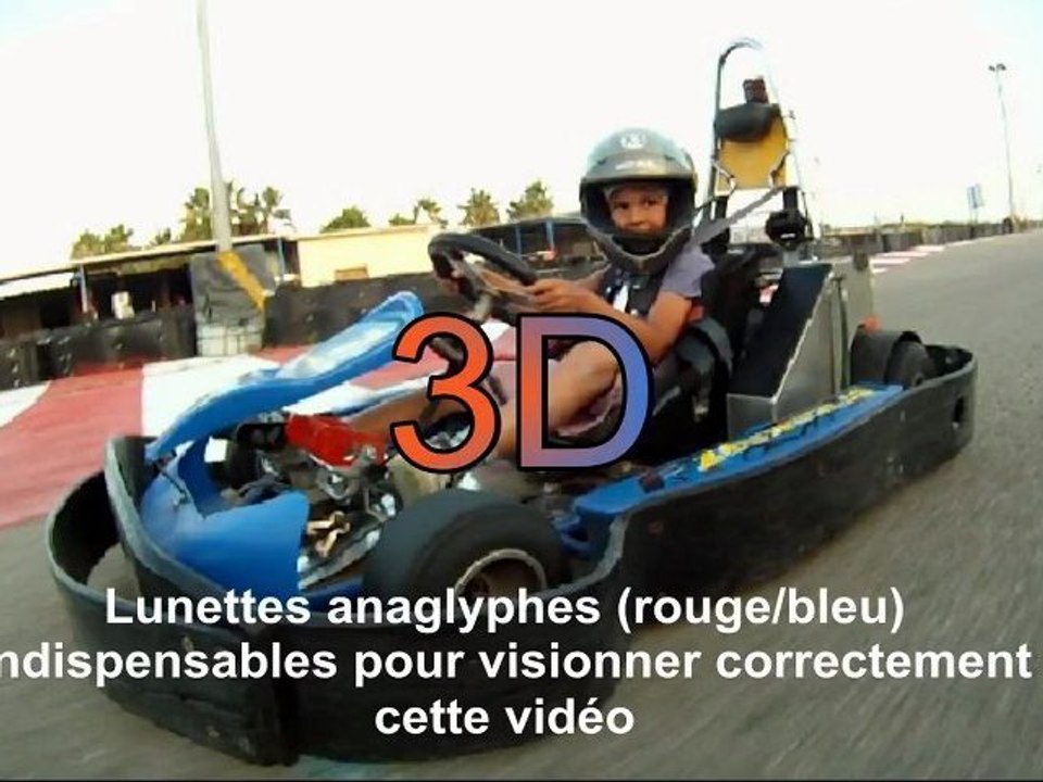 3D , Matisse, premier run solo en Kart