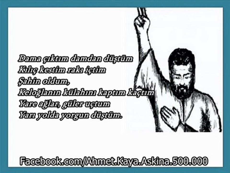 Ahmet Kaya - Bu Dert Beni Adam Eder