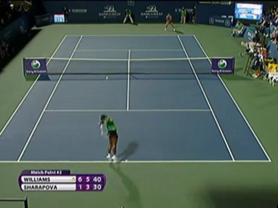 Stanford - Williams zu stark für Sharapova