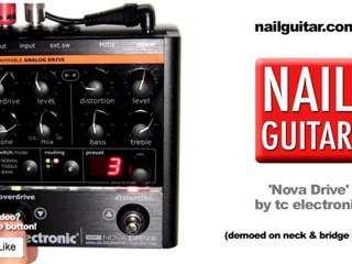 Nova Drive - TC Eletronic Overdrive / Distortion ...