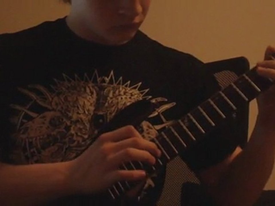 Job For A Cowboy - Misery Reformatory Solo Cover [tab in description]