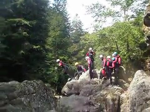 Canyoning Ardèche: Canyon de la Borne - Saut de 7m