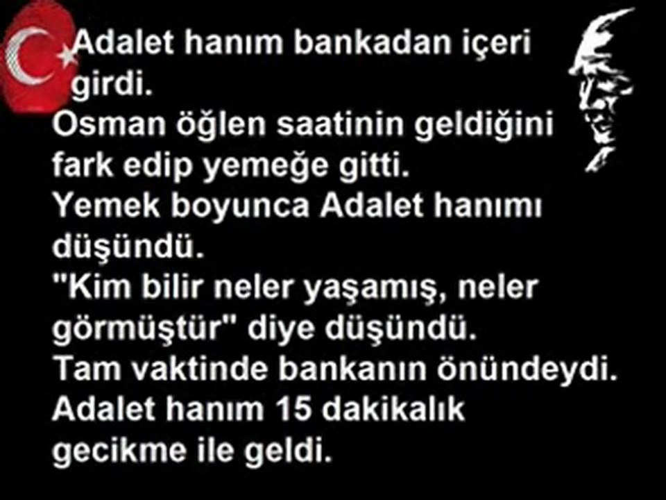 ADALET HANIM...