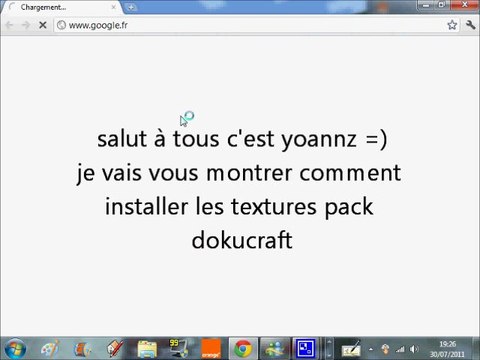 minecraft tutoriel pour installer les pack de textures dokucraft