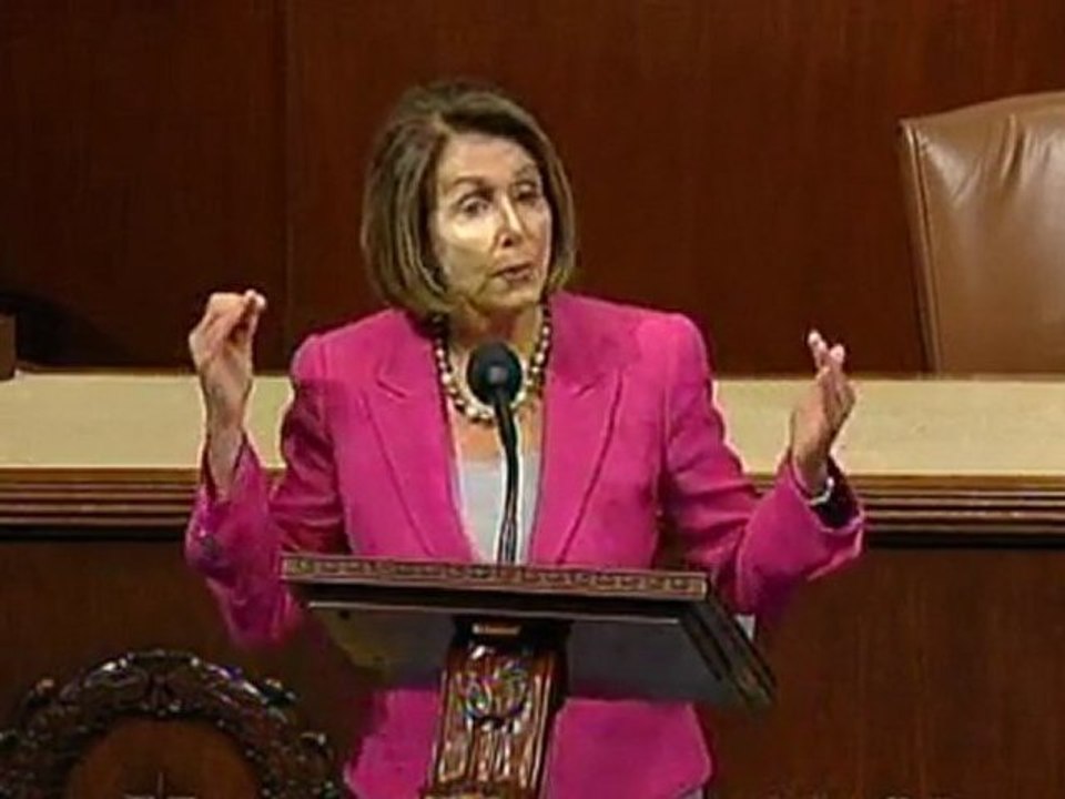 Nancy Pelosi Smackdown of Republicans Darkside (VIDEO)